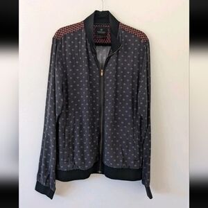 Scotch & Soda Viscose (Rayon) AMS Logo Lightweight Bomber Jacket Mens XL